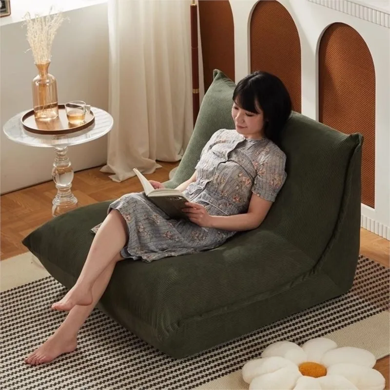 Lazy Sofa Can Lie Down And Sleep Small Room Balcony Leisure Lounger Internet Celebrity Dumplings Bedroom Single Small Sofa