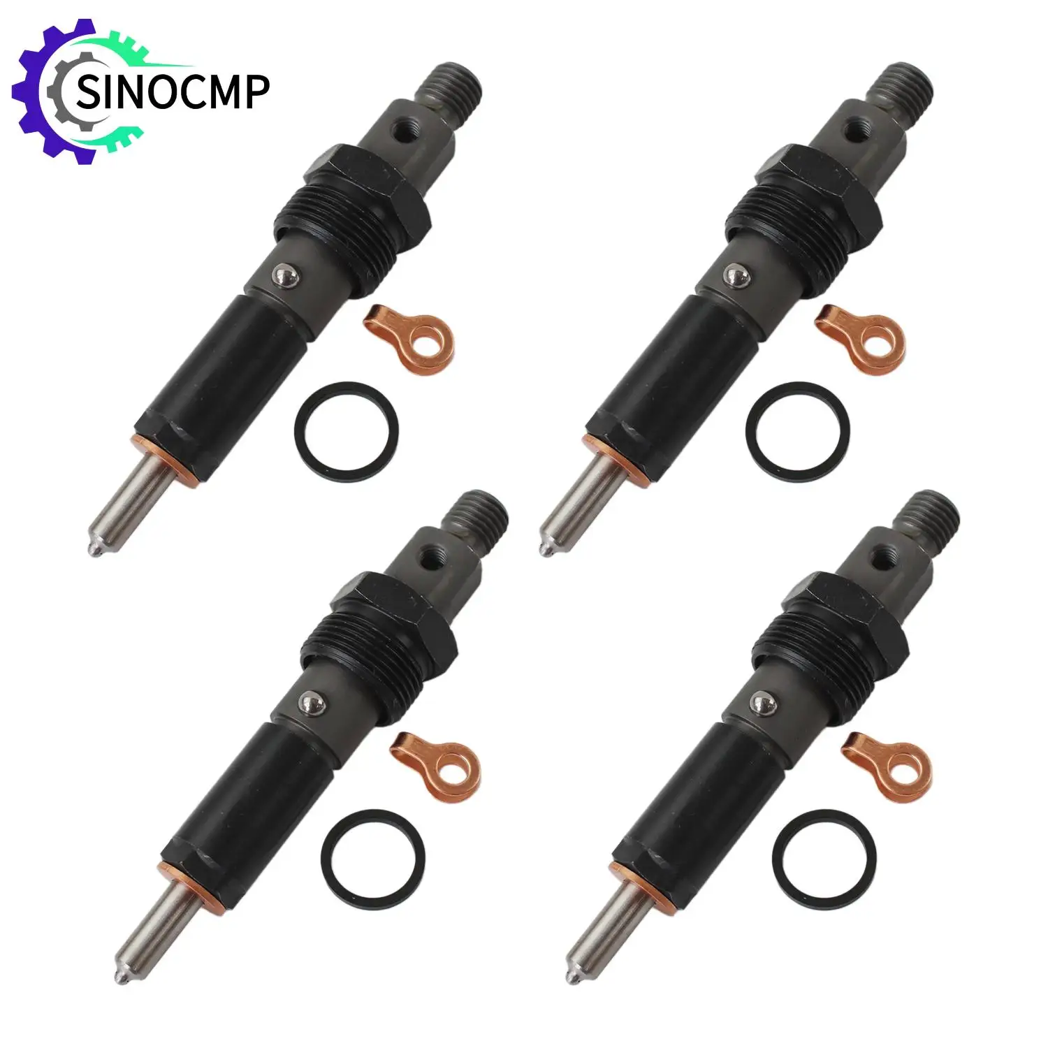 

4Pcs Fuel Injector Nozzles 3909476 J909476 for Cummins 4BT 6BT 3.9L 5.9L Engine Fuel Supply System Parts Car Engine Accessories