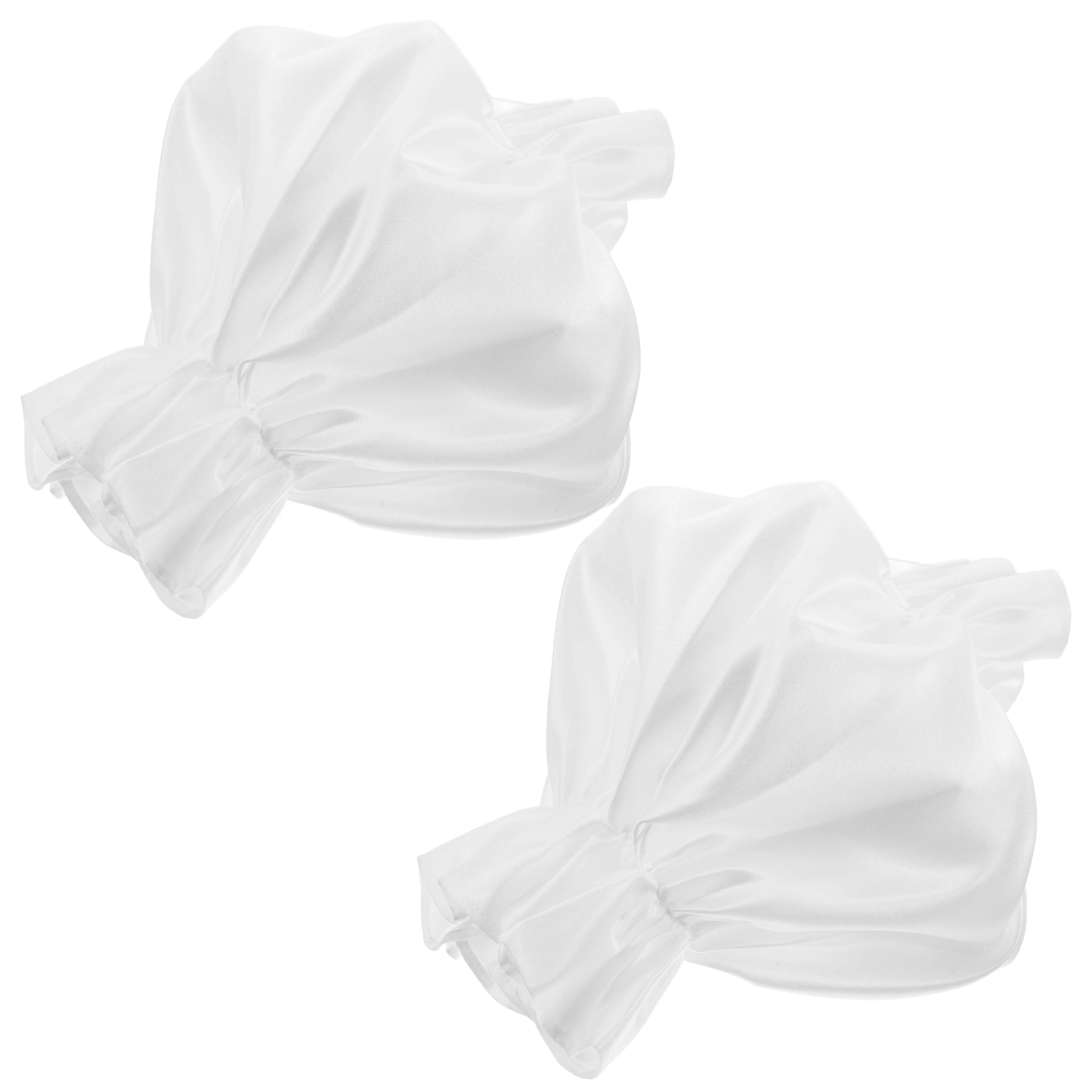 

1 Pair Detachable Satin Bridal Gloves Elbow Length White Arm Sleeves Elegant Tea Party Formal Event Bridesmaid Dress Wedding