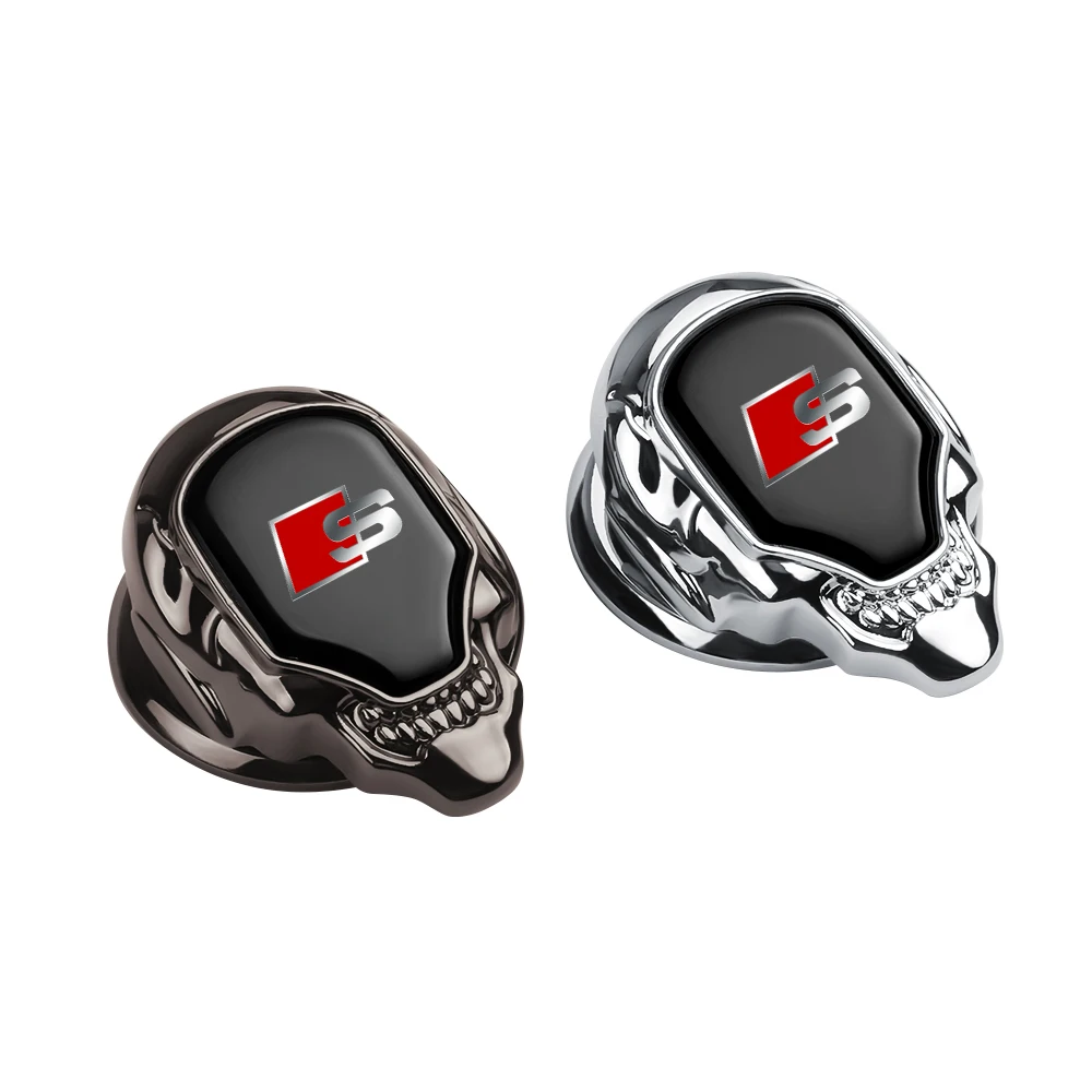 For Audi Sline RS A6 Q3 A3 B5 B9 Q7 8V A5 A4 C6 C5 Q5 S Metal Car One-touch Engine Start Stop Button Protective Cover ​Sticker view 4