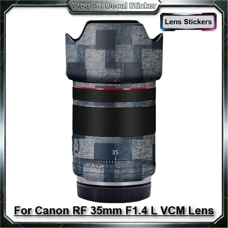 

Наклейка для объектива Canon RF35 F1.4, защитная наклейка для объектива Canon RF 35mm F1.4 L VCM, защитное покрытие от царапин