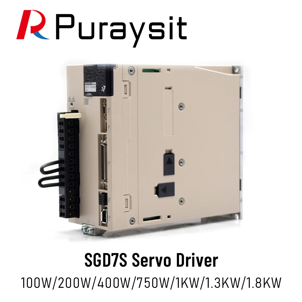 

Puraysit Servo Driver SGD7S Series 100W 200W 400W 750W 1KW 1.3KW 1.8KW 5.5KW 7.5KW 11KW SGD7S-R90A00A002 SGD7S-1R6A00A002