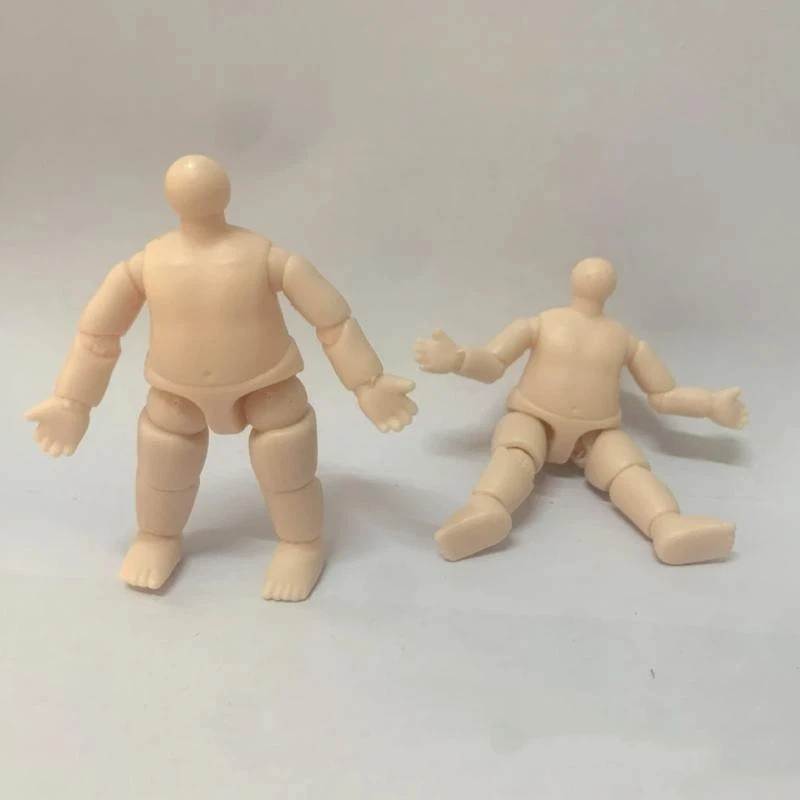 Petit corps de poupée princesse Anime, pièce de rechange de 6,3 cm de haut avec plusieurs articulations, 4 pouces