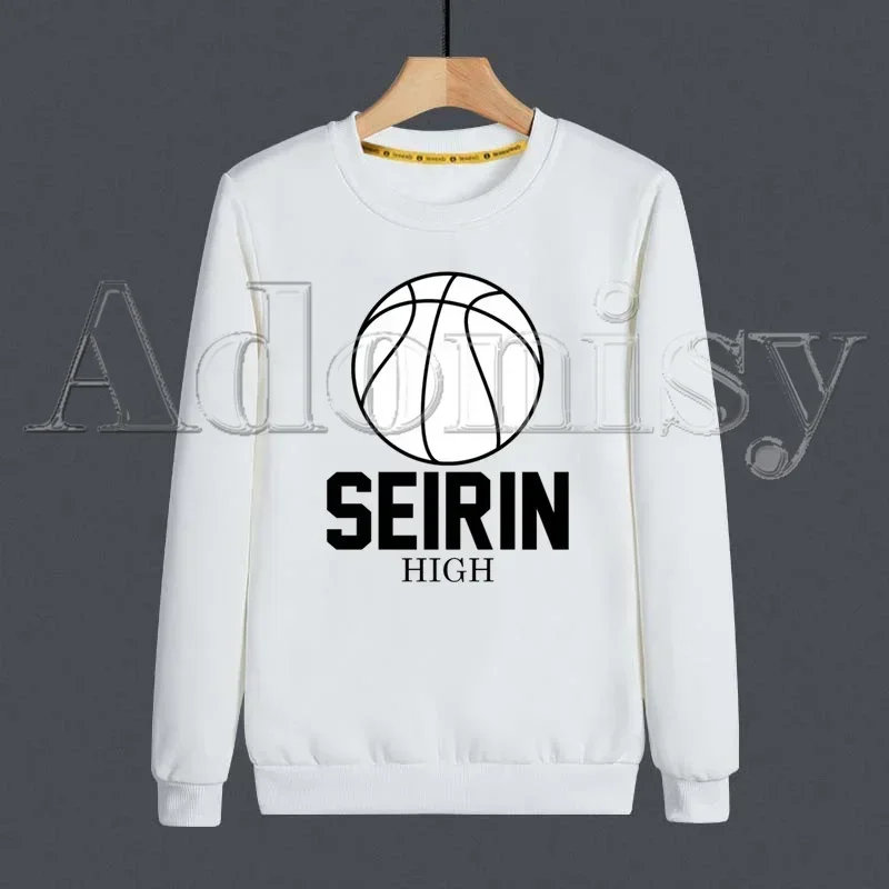 

Kuroko No Basket Fashion Men's Spring Autumn Male Casual Sweatshirts Men's White Color Sweatshirt Tops