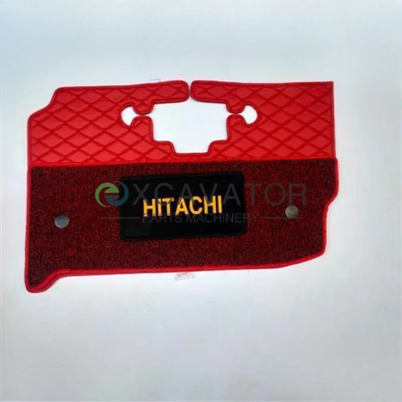 Floor Mats For Hitachi Excavator Foot Pad ZAX60 ZAX200-3 ZAX200-6 ZAX330-5A ZAX200-3G Floor Glue