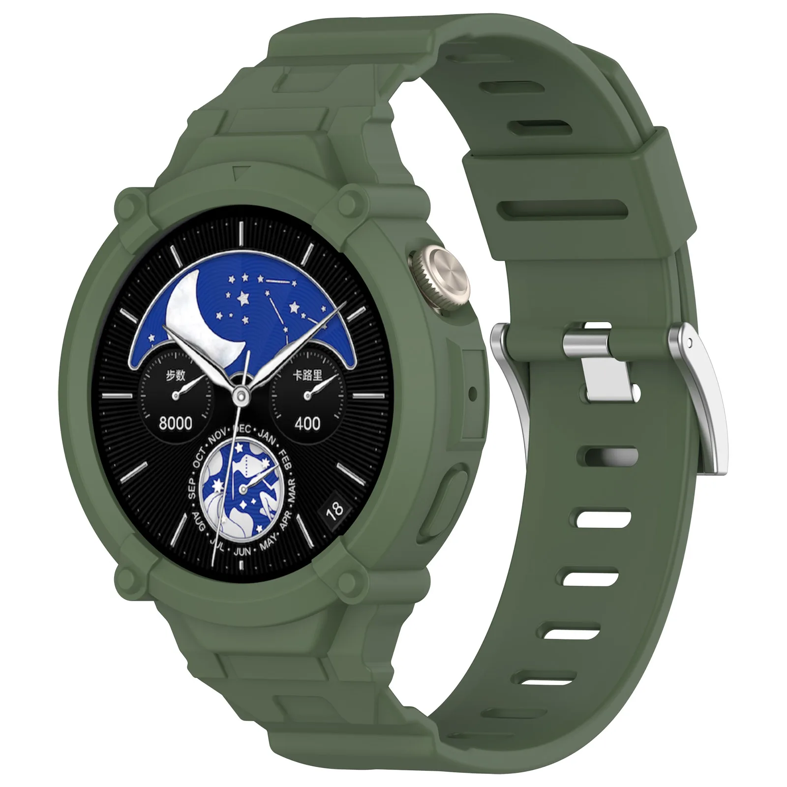 حزام ساعة سيليكون لساعة Vivo 5 watch 3 حزام ساعة متكامل حزام قابل للاستبدال لساعة IQOO 5 ملحقات حزام الساعة #6