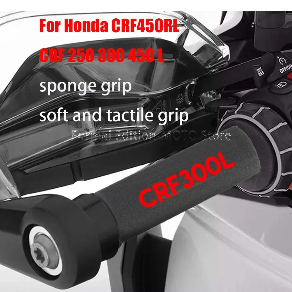

Motorcycle Grip Cover for Honda CRF450RL CRF450L CRF300L CRF250L Non-slip Shockproof Motorcycle Sponge Grip for Honda CRF450RL
