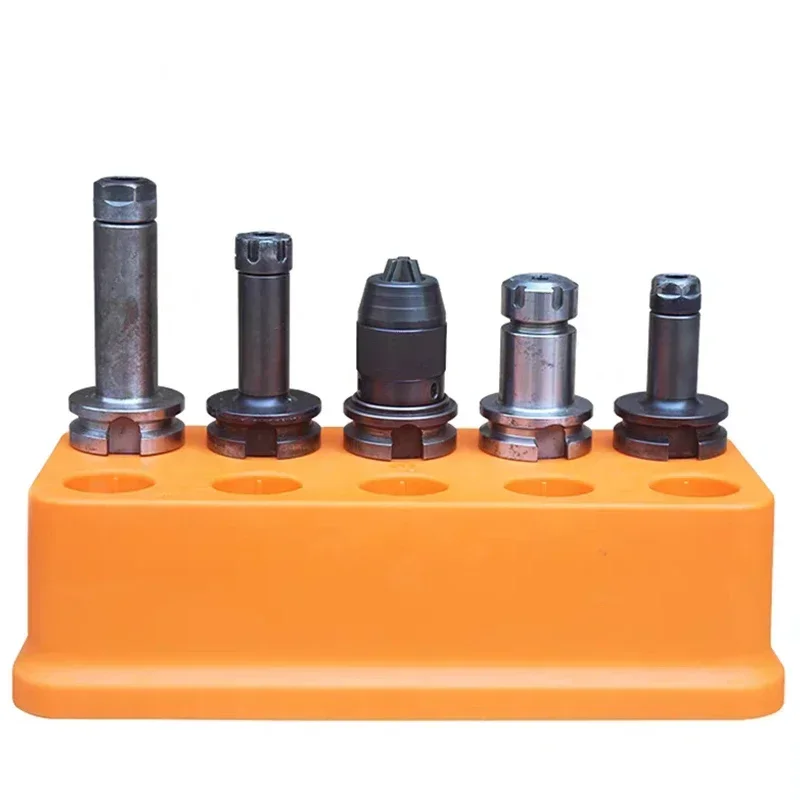 ZHDE BT30 Chuck Collecting Box BT40 Tool Holders Plastics Storage Box CNC Mahcine Parts Holders Case