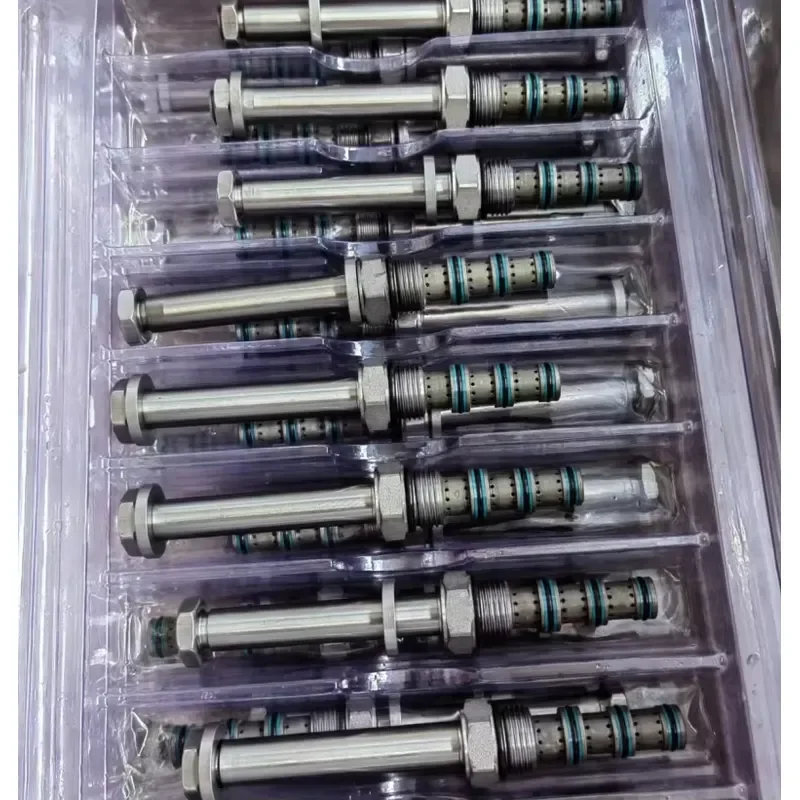 صمام لولبي Excavator four-way three-position slide valve type SV10-47C hydraulic cartridge solenoid valve directional valve الهيدروليك — تفصيل 4