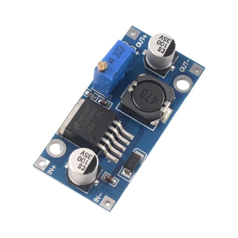 LM2596S Adjustable Voltage Reduction Module DC Stabilized Power Board 3A Super LM2576 12V24V to 5V3.3V