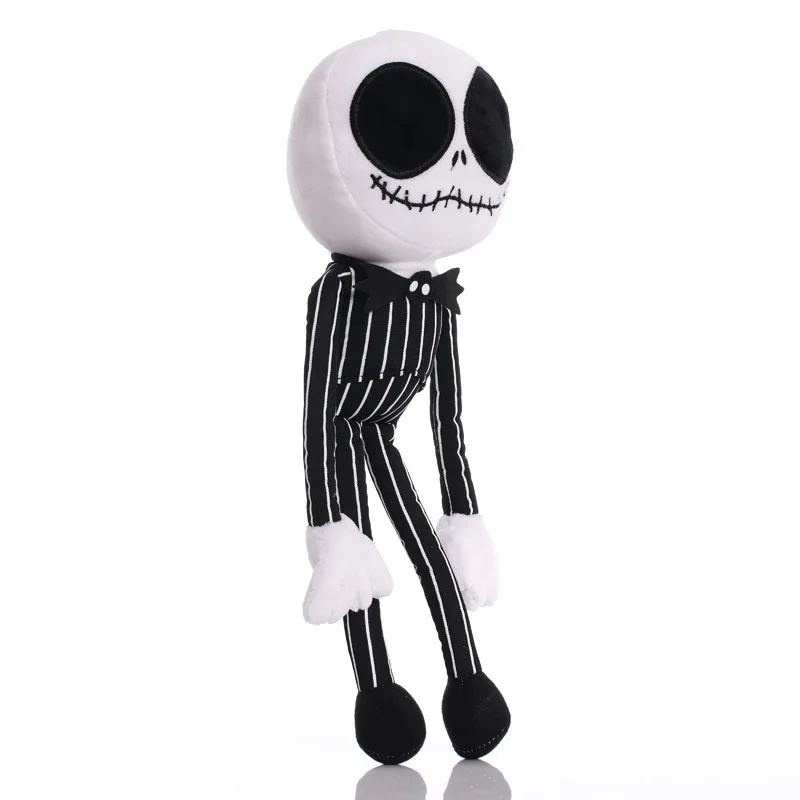 40cm Disney The Nightmare Before Christmas Jack Bone Skeleton Skull Peluche Soft Doll For Children Gifts