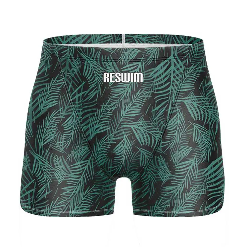 Nuovi uomini Jammers Costume da bagno Swim Surf Tronchi da spiaggia Calzamaglia Pantaloncini Estate Quick Dry Surf Nuoto Pantalones Palestra Jammer Costumi da bagno