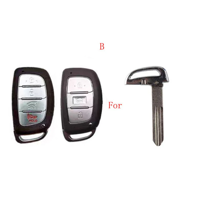 5 pz Smart Emergency Key Blade misura per Hyundai Tucson Mistra Elantra IX35 Sonata Kia K2 K5 Sportage Santa Fe Equus Azera Elantra