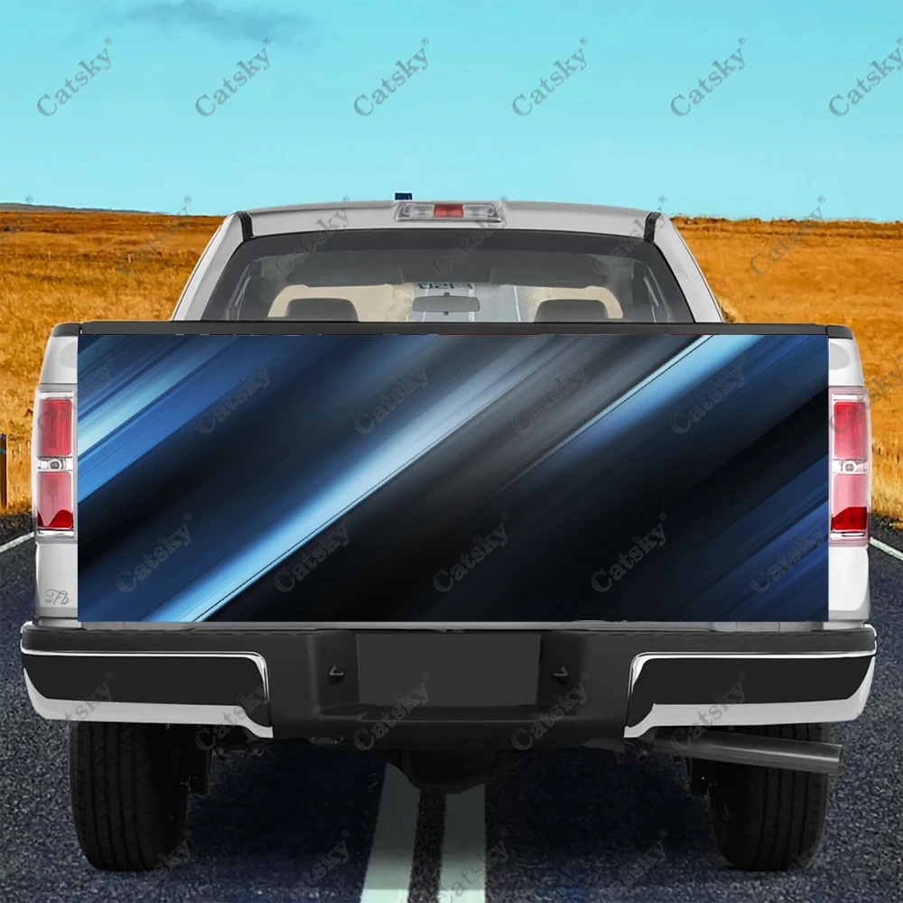 

blue abstract Car sticker rear car rear appearance modification package suitable for car truck sticker