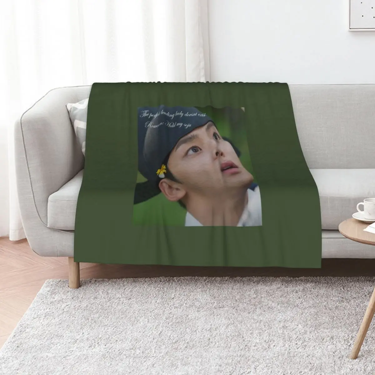The Perfect Leading Lady Doesn't Exist...Rowoon Throw Blanket Single Luxury Brand Cute Plaid Retros Moving Blankets