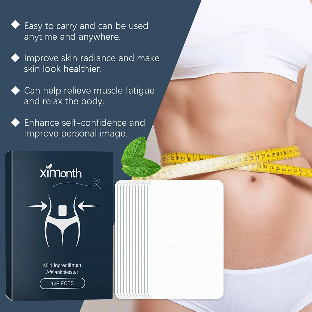 

Natural Belly Stickers Natural Ingredients Belly Pads Comfortable Slimming Patches Abdomen Patches for Women & Men