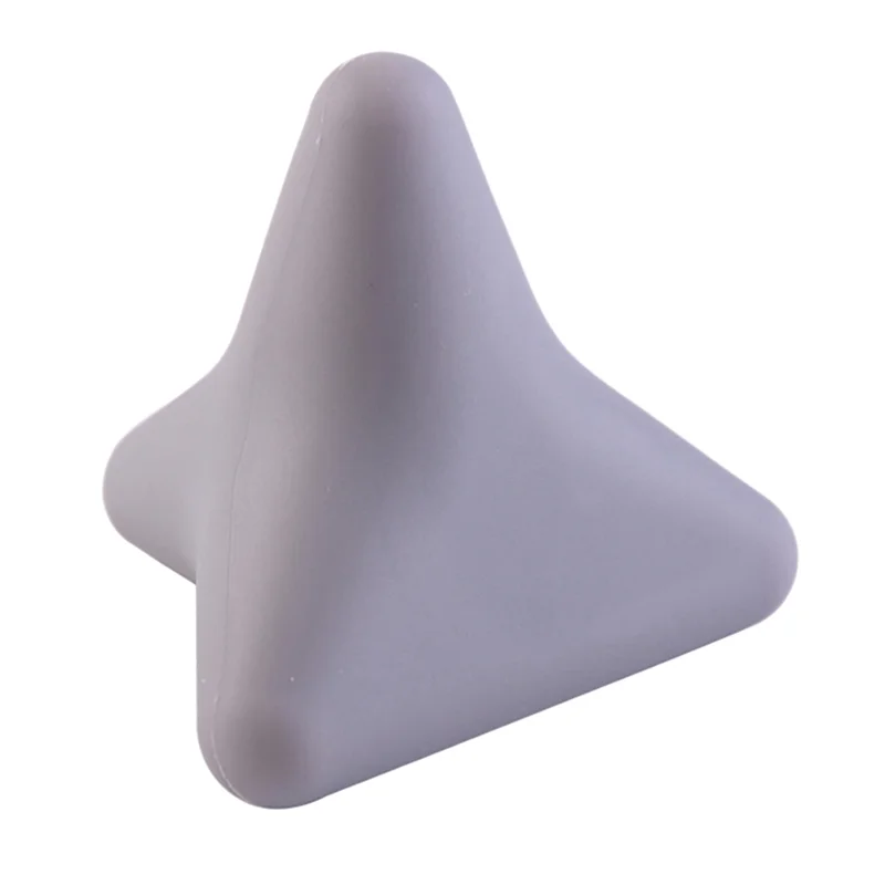 

UNCL 2X Silicon Massage Cone Solid Ball Psoas Muscle Release Back Neck Scapula Foot Yoga Triangular Relax 1
