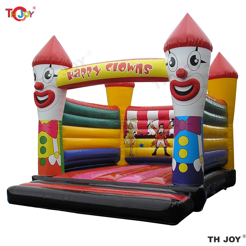 Puente inflable para niños de 4x4m, castillo inflable de PVC/casa de rebote de Luna/casa de rebote con tema de globos para fiesta de cumpleaños