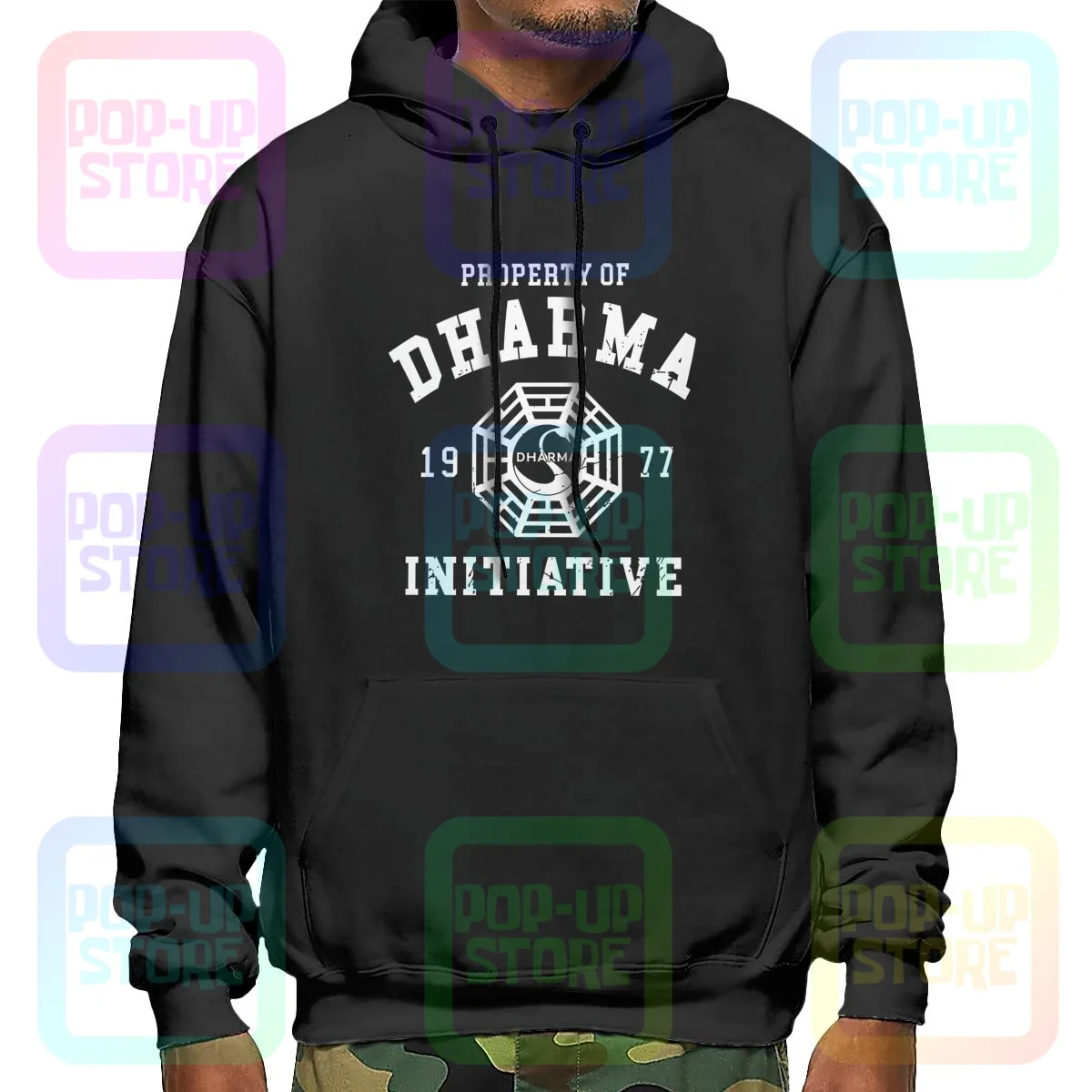 Dharma Initiative 1977 Tv Show Lost Hoodie Sweatshirts Hoodies Soft Daily Novelty Comfortable