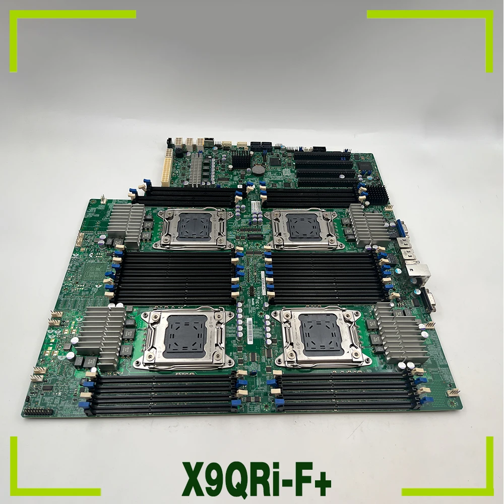 

X9QRi-F+ Материнская плата с четырьмя разъемами R LGA 2011 E5-4600 v2 (12-ядерный) или E5-4600 (8-ядерный) Семейный