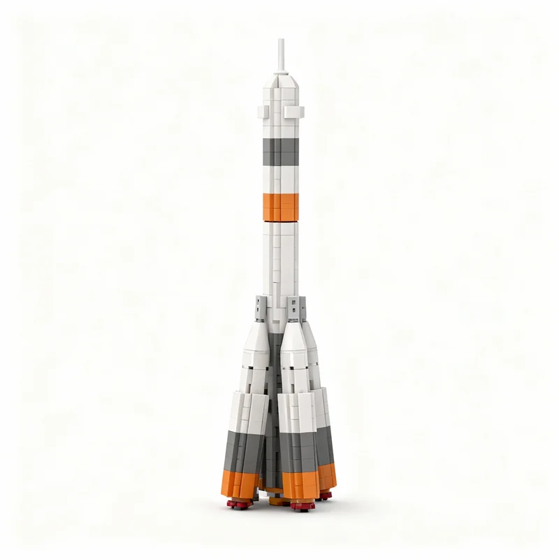 

361pcs MOC Soyuz 2 1 Fregat Space Model Building Blocks Construction Toy Christmas Gifts DIY Creative Idea Education Assemble