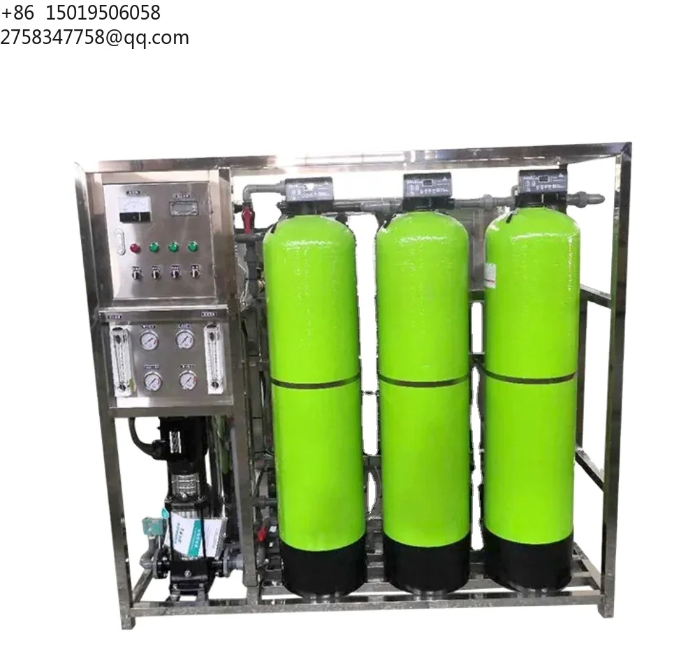 Advanced MR 3000L/H Desalination System High-Volume Mineral Water Treatment 220V Pump Membrane Engine PLC Pressure Vessel Gear