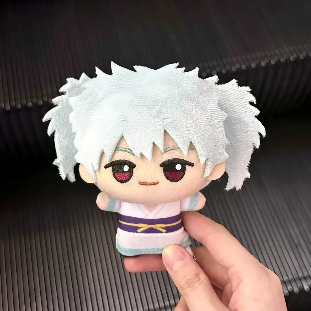 Banpresto Gintama New Theatrical Version Mini Plush Doll Toy 11cm Gintoki Sakata Shinpachi Kagura Plush Toy Gift