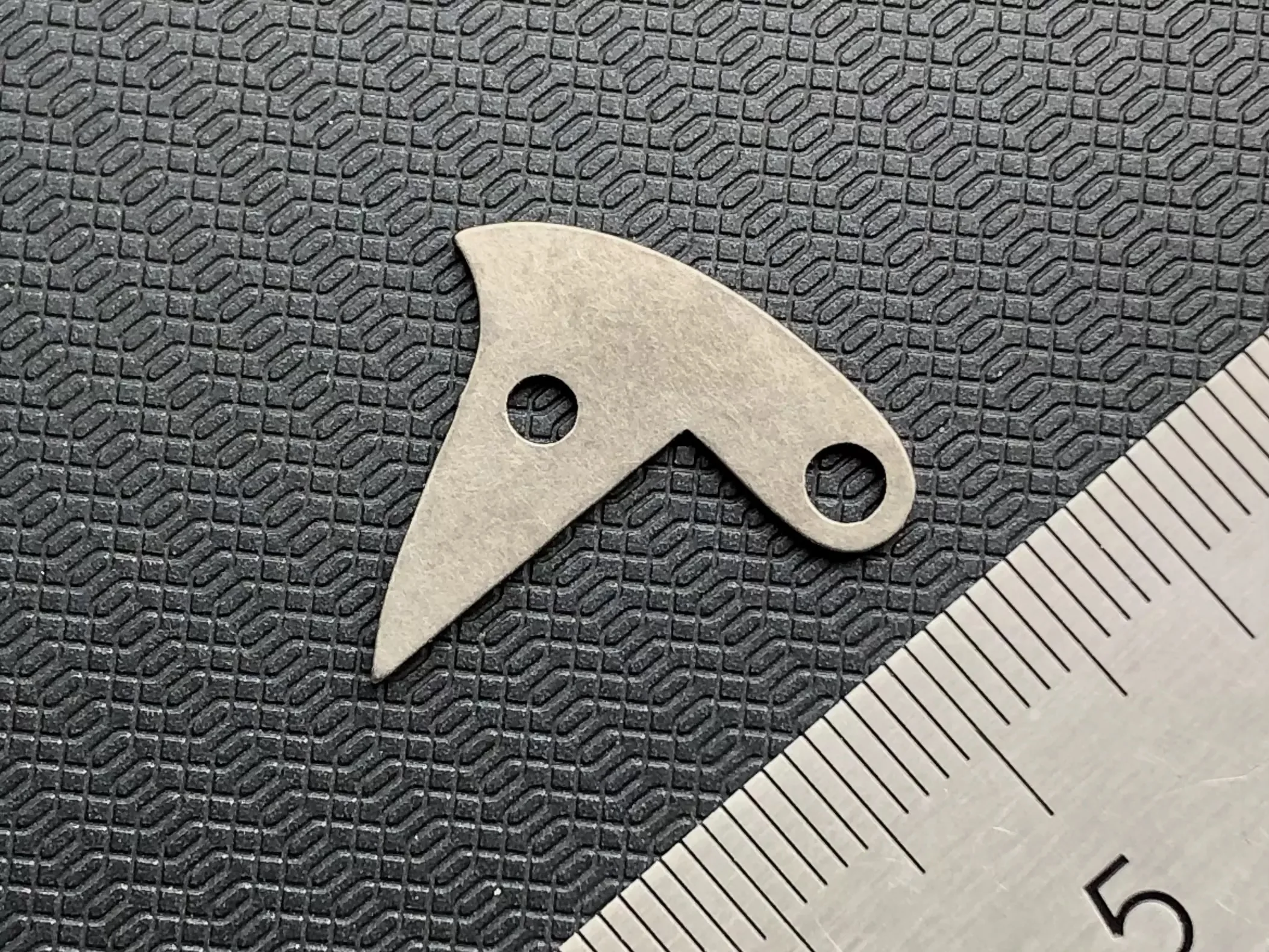 Pedra de Substituição Lavagem Liga Titânio Tc4 Chaveiro Parte Acessório para 91 mm Victorinox Swiss Faca do Exército