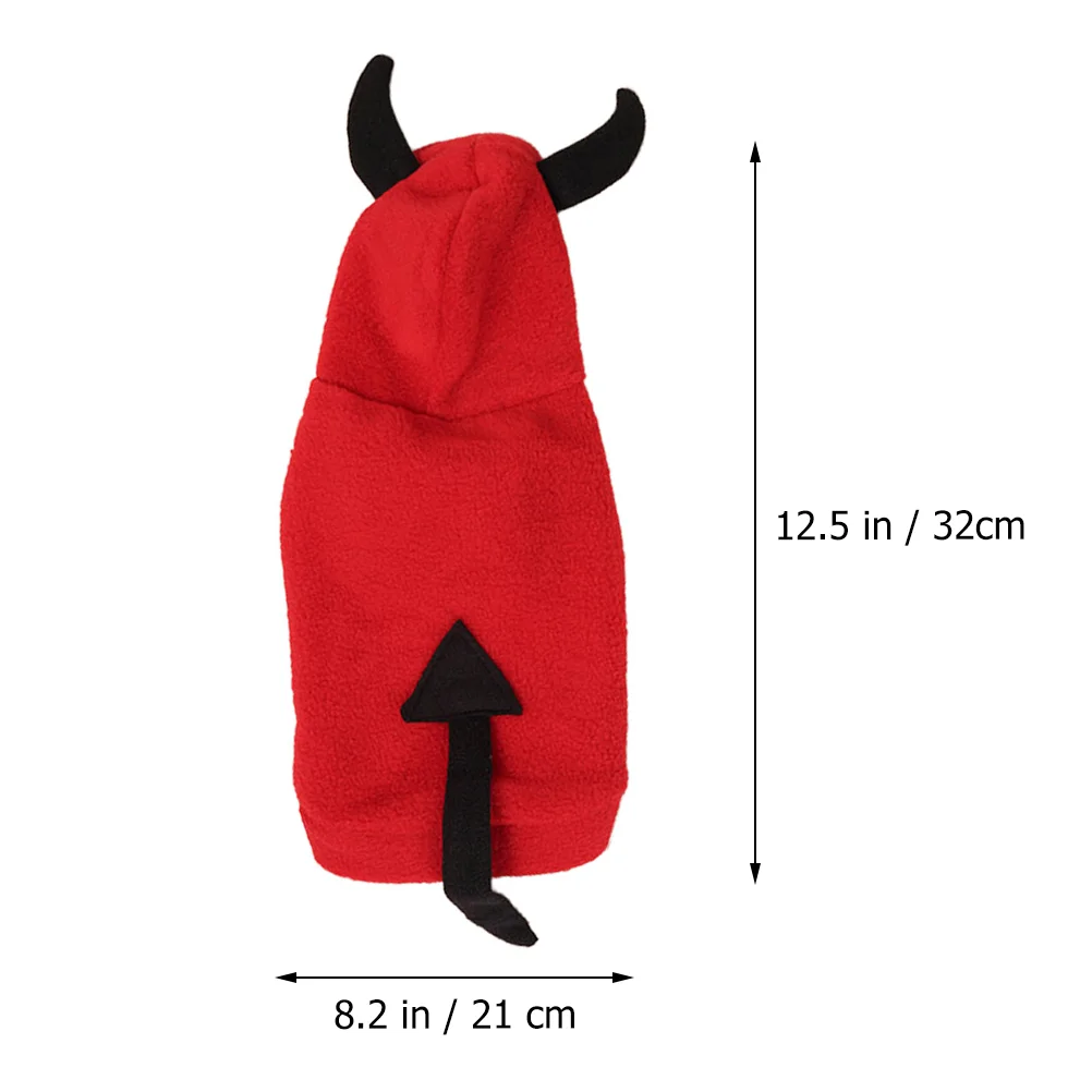 Pet Transformation Costume Dog Clothes Halloween Winter Face Mask Coat Man Costumes