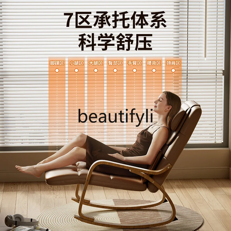 كرسي تدليك كهربائي صغير أوتوماتيكي صغير، عمود الفقري العنقي، كرسي هزاز لتدليك الخصر والظهر #4