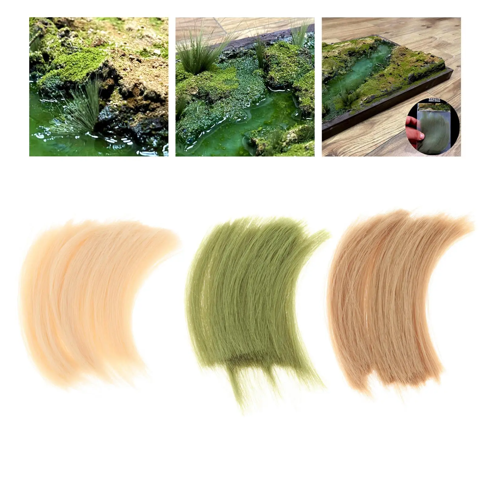 

Static Grass Making Material Miniature Ornament for Auxiliary Material