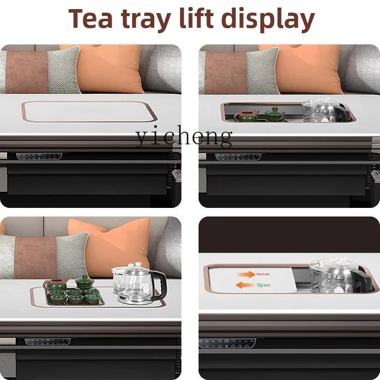 XL heating table coffee table electric heating table household living room lifting fire