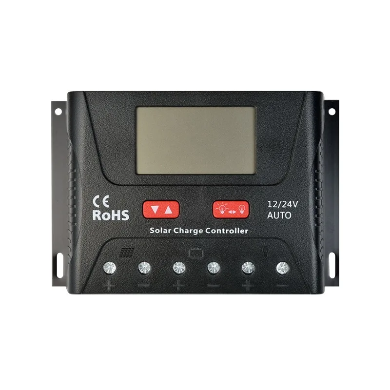 PWM Voltage Auto-Detection Controller for 12/24V Off-Grid Solar Systems Compatible with HP2420 HP2440
