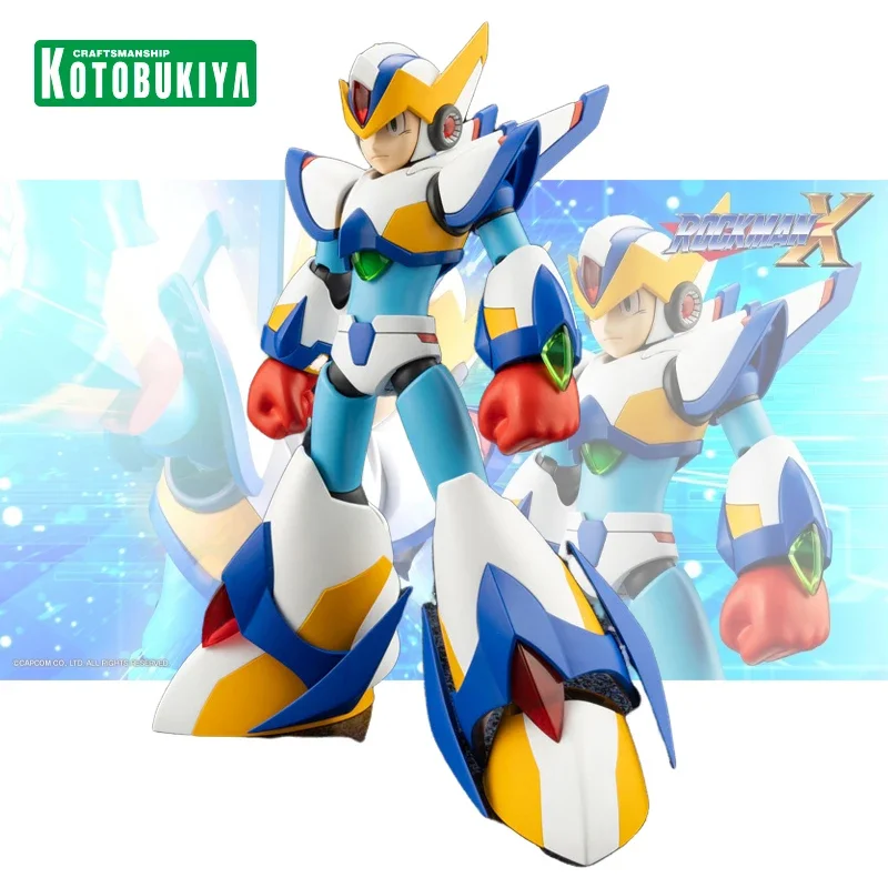 14CM Kotobukiya ROCKMAN X Falcon Armor PVC Action Figure Collectible Model Ornament Gift