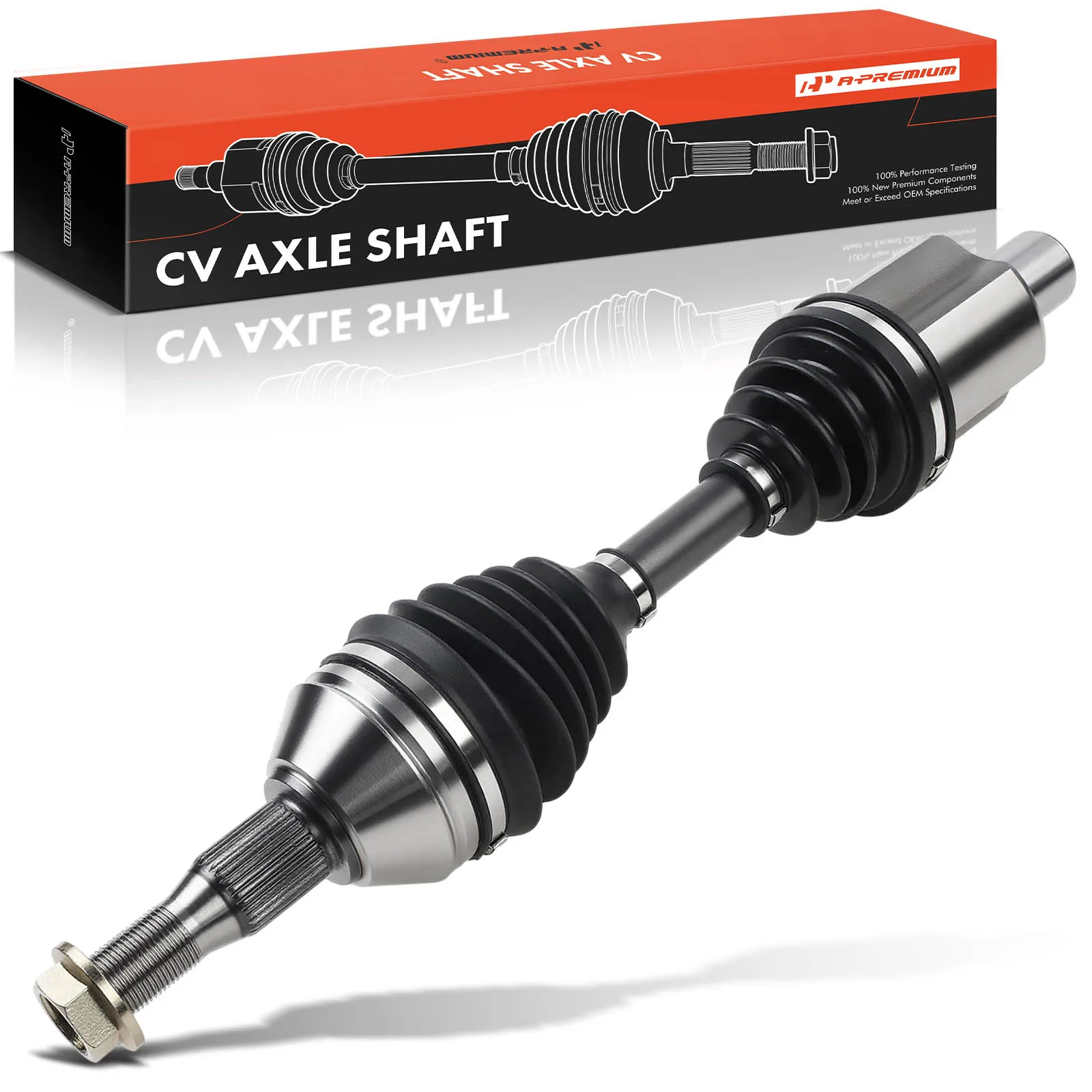 A-Premium Front CV Axle Assembly for Cadillac Allante 1993 DeVille 1994-1999 Seville 1993-1997 Eldorado 1993-2002 Fleetwood 1996