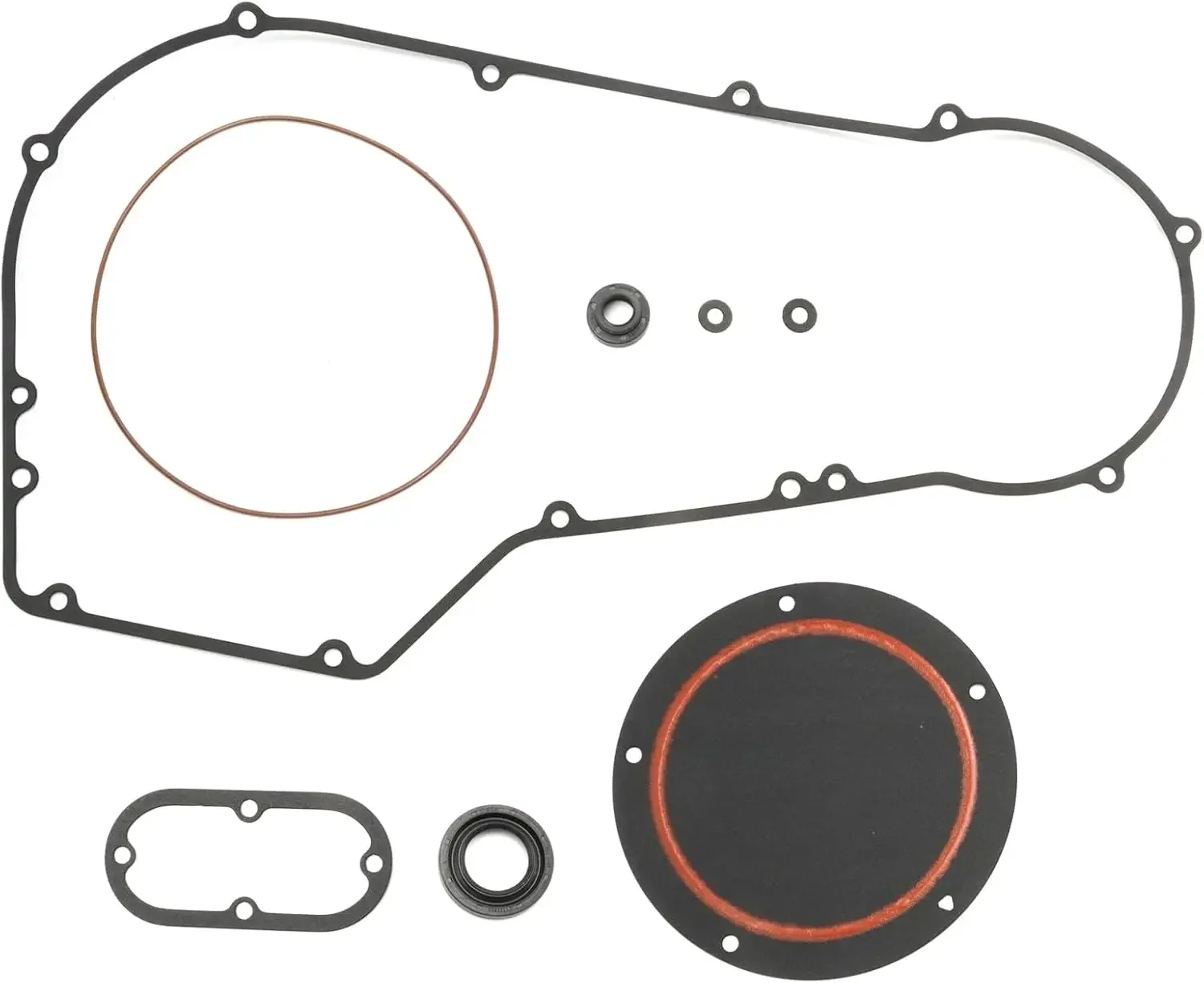 25416-70 Primary Cover Gasket Kit, Replacement for Harley Dyna 1999-2005 Softail 1999-2006 Bad Boy 1995-1997 Fat Boy 1994-2005
