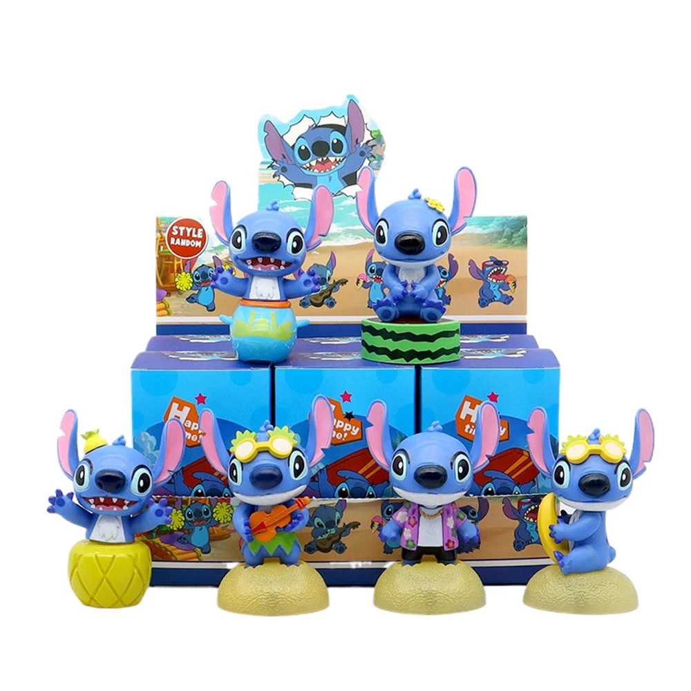 

2025 Popular New Stitch Blind Box Desktop Ornament Anime Character Model Decoration Funny Diary Series Toy Children's And Adults