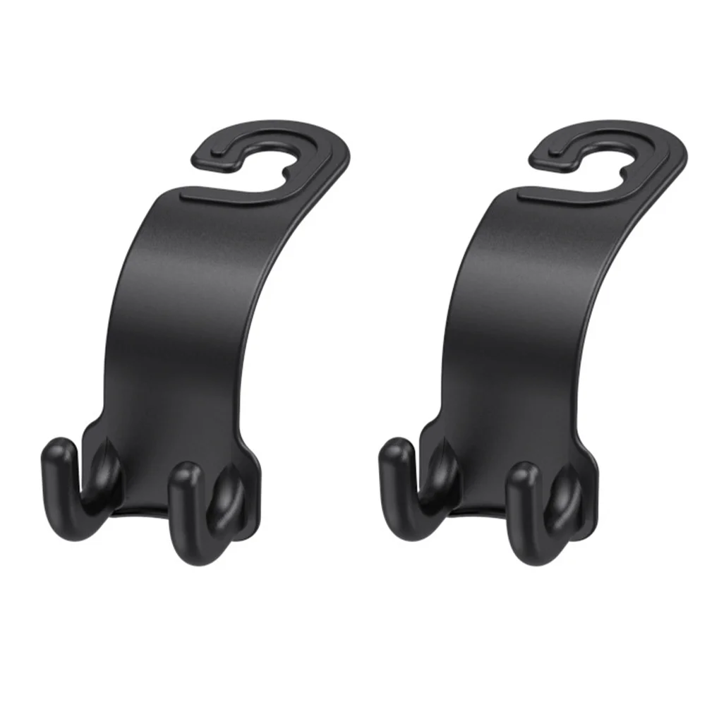 

2 Pcs Seat Hook Car Organizer Clasp Back Holder Universal Hanger Vehicle Backseat Hangers