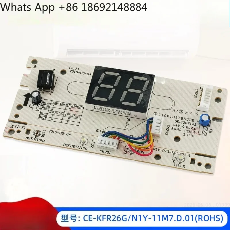 Original New  Air Conditioner Accessories CE-KFR26G/N1Y-11M7.D.01 ROHS Display Receiving Board for Midea