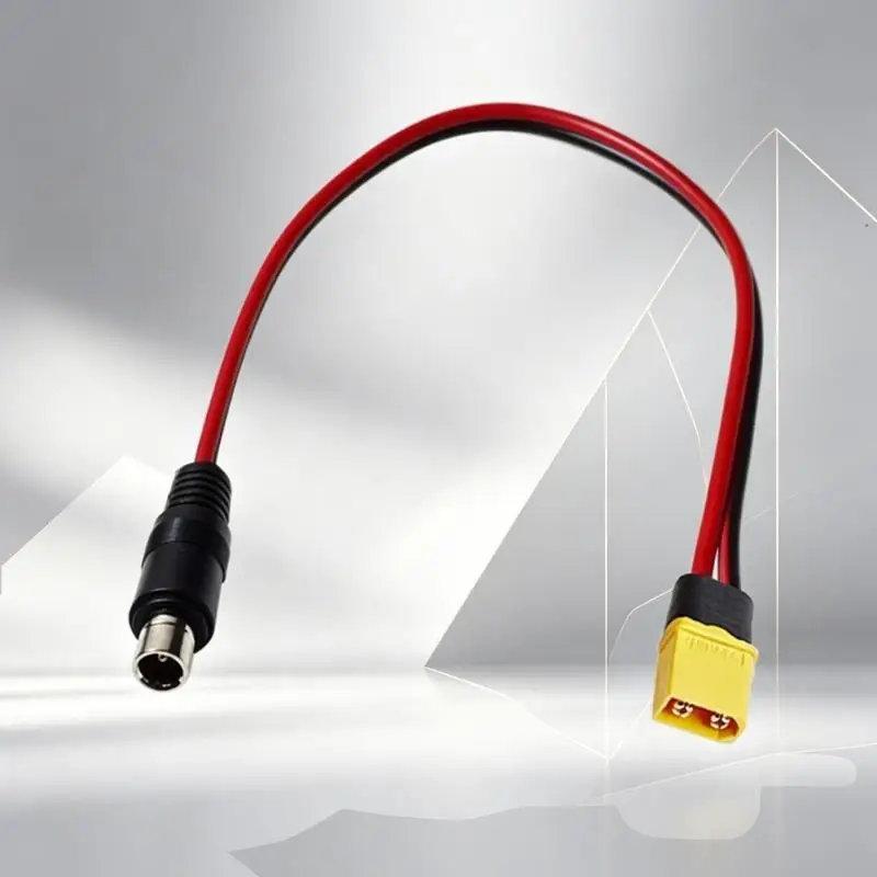 XT60H Male To Dc8020 Male Wire 30CM For Model Vehicle Solar Panel Charging 83CF