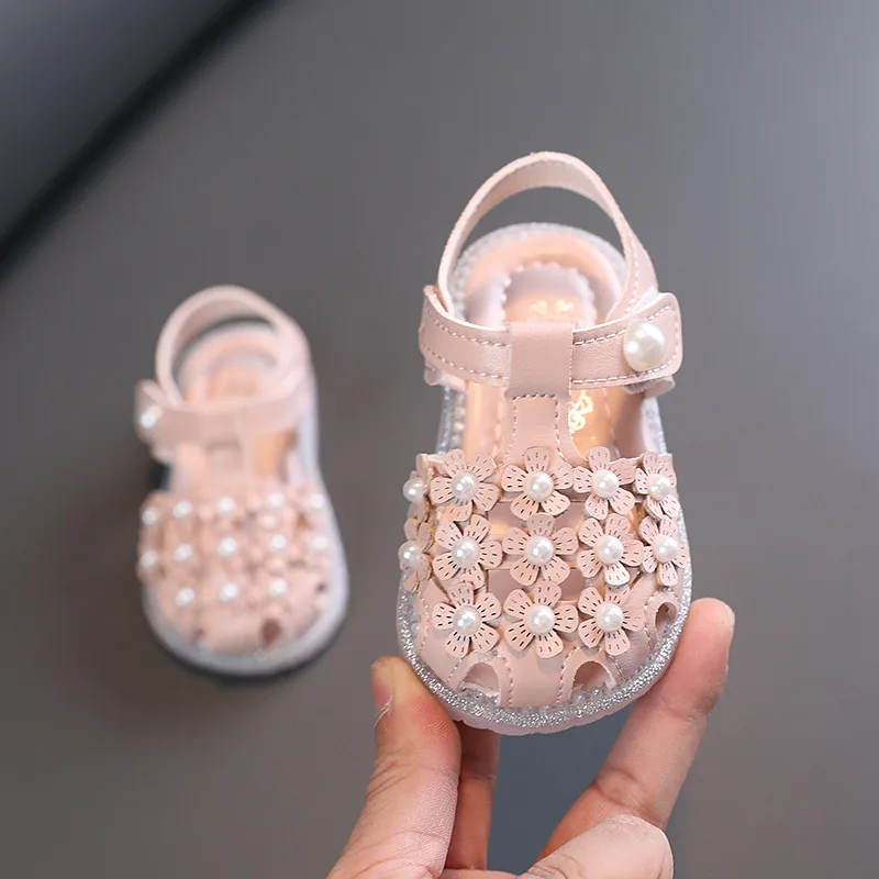 

2022 Baby Sandals Soft Sole Toddler Shoes Infant Shoes Princess Shoes Girls Girls Baby Sandals