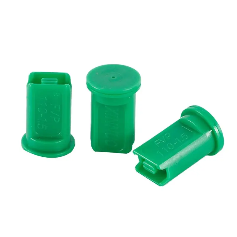 T24C 40PCS RC Agricultural Plant Protection UAV High Pressure Windproof Anti-Drift Flat Fan Spray Nozzles Green