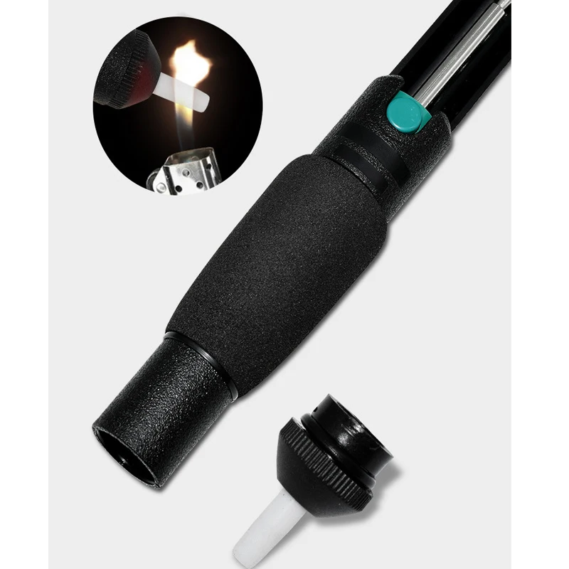 1PC Soft Handle Antiskid Tin Suction Device Automatic Rebound  Suction Gun Soldering Sucker Pen Hand Welding Tools Suction Pump