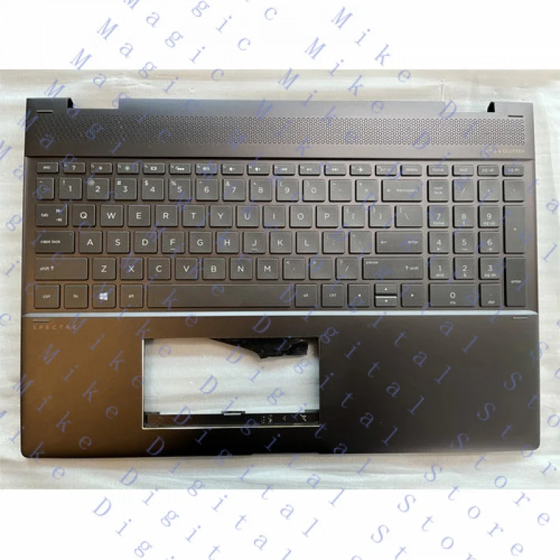 

UU 95%New Palmrest w/Backlit Keyboard for HP Spectre X360 15-CH TPN-Q200 L15588-001
