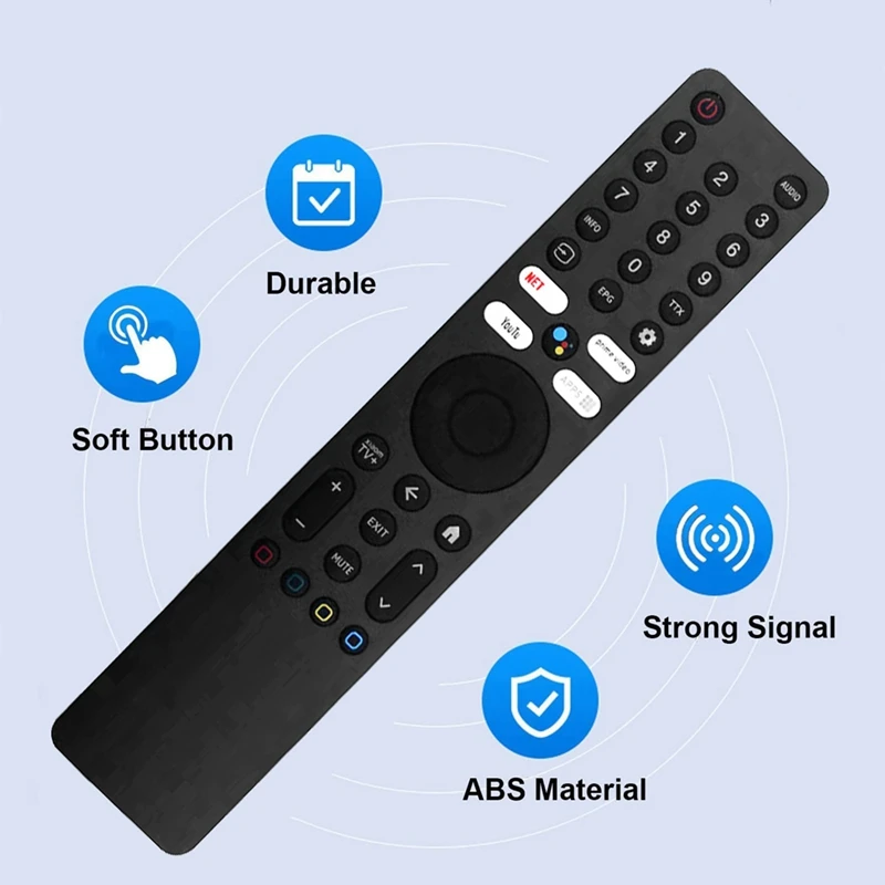 Y16A XMRM-ML Voice TV Remote Control for Xiaomi Android TV for Xiaomi TV A Pro 43/55/65/75Inch for Xiaomi TV A 43/50/55/65In