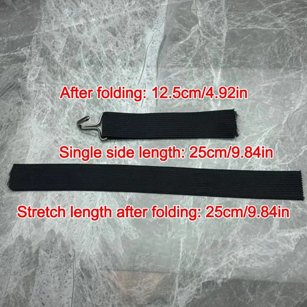 1/5Pcs Universal Electric Tricycle Canopy Hook Elastic Lightweight Rain Curtain Hook Sliding Metal Windproof Canopy Hook view 6