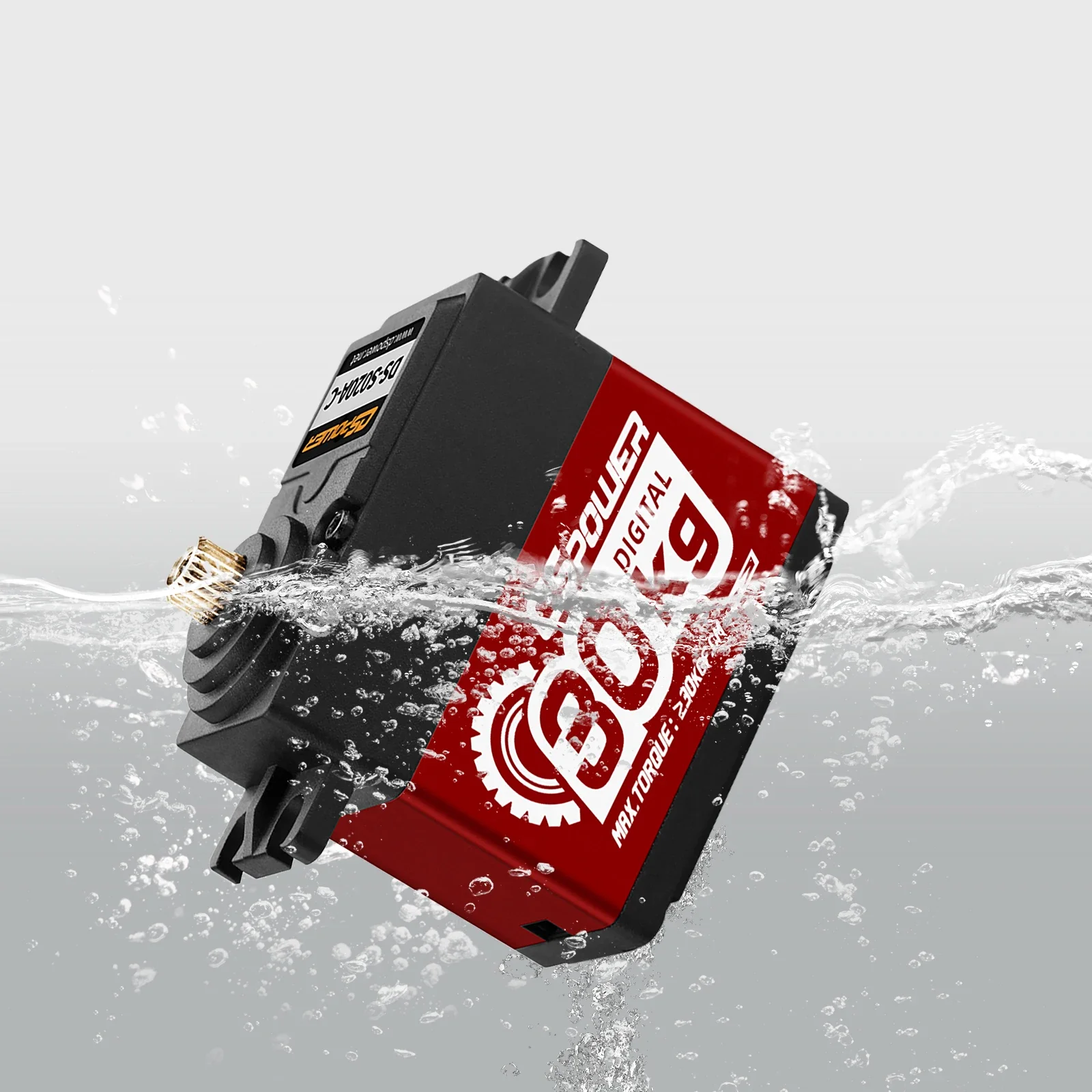 DSpower 20kg 25KG 30kg 35KG 70KG 防水IP67メタルギアサーボ 大トルク 1/5 1/8 1/10 RCカー TRX4 Axial Scx10 ロボット用