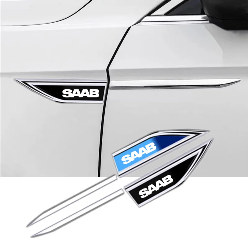 

Car Door Fender Side Blade Badge Car Body Protective Anti Scratch Decal For Saab 93 95 Saab 9-3 9-5 900 9000 Accessories