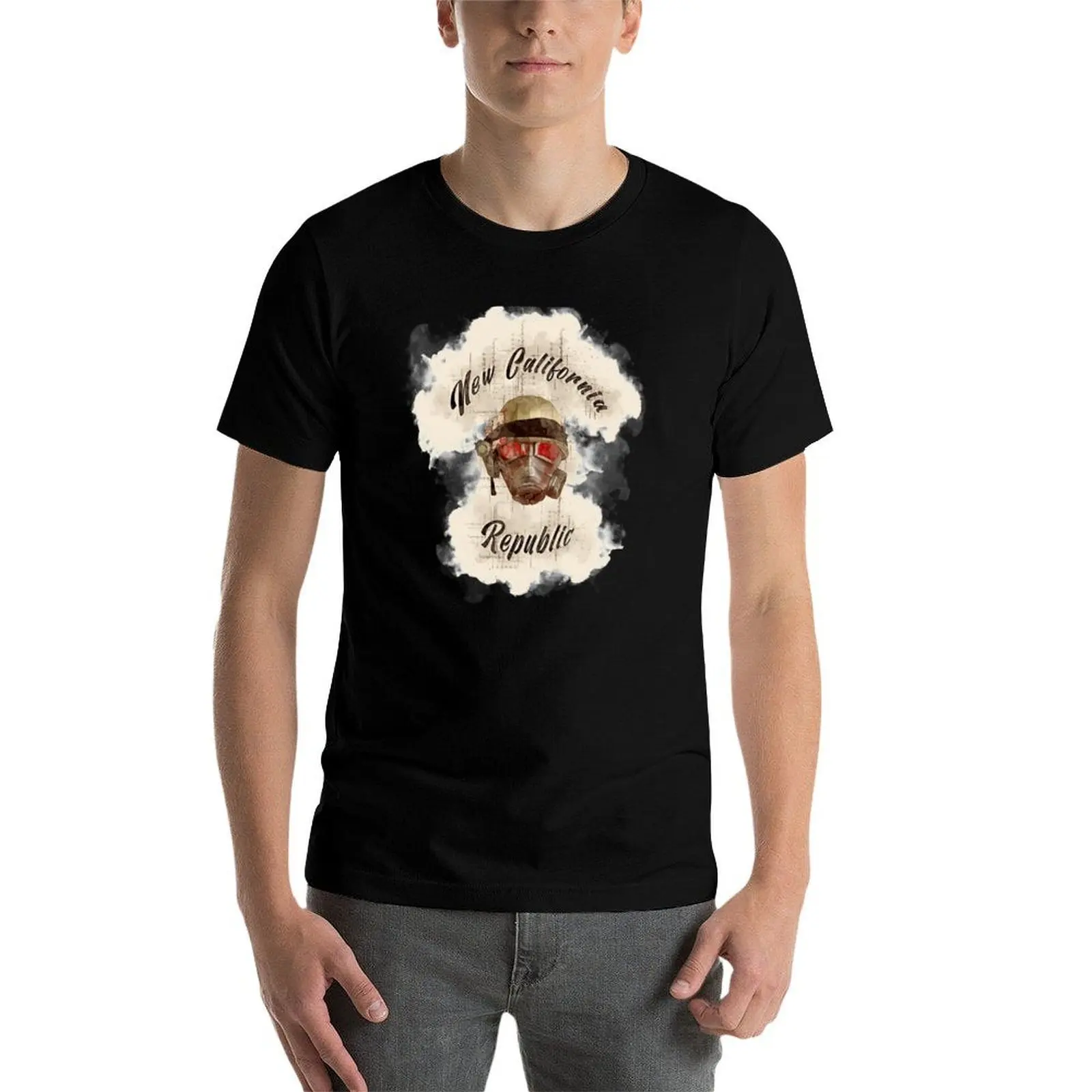 جديد جمهورية كاليفورنيا تي شيرت القطن تي شيرت رجل رجل تي شيرت القطن عالية الجودة تي شيرت