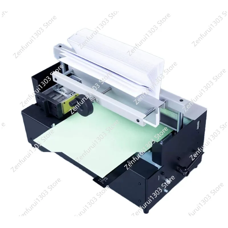 WD-40B Hot Melt Adhesive Desktop Wireless Adhesive Binding Machine 220v Hot Melt Binding Machine Office Tender Cover Back